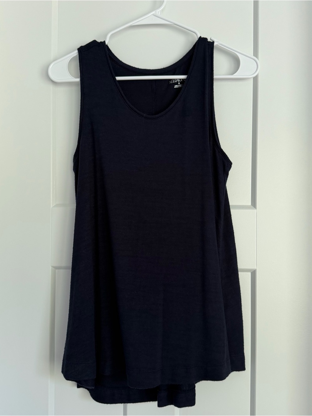 Merona Black Sleeveless Scoop Neck Tank